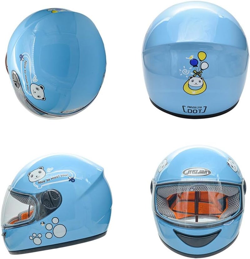 ZJHELM Kids Bike Helmet with Gloves, for Pedal Scooter, Motorcycle, ATV, Quad Bicycle, Suitable for Ages 3-6 - Image 5